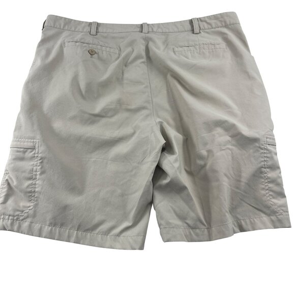 Nike Golf Dri-Fit Cargo Shorts Size 40 Beige Mens Lightweight Quick-Dry Casual - Picture 4 of 6